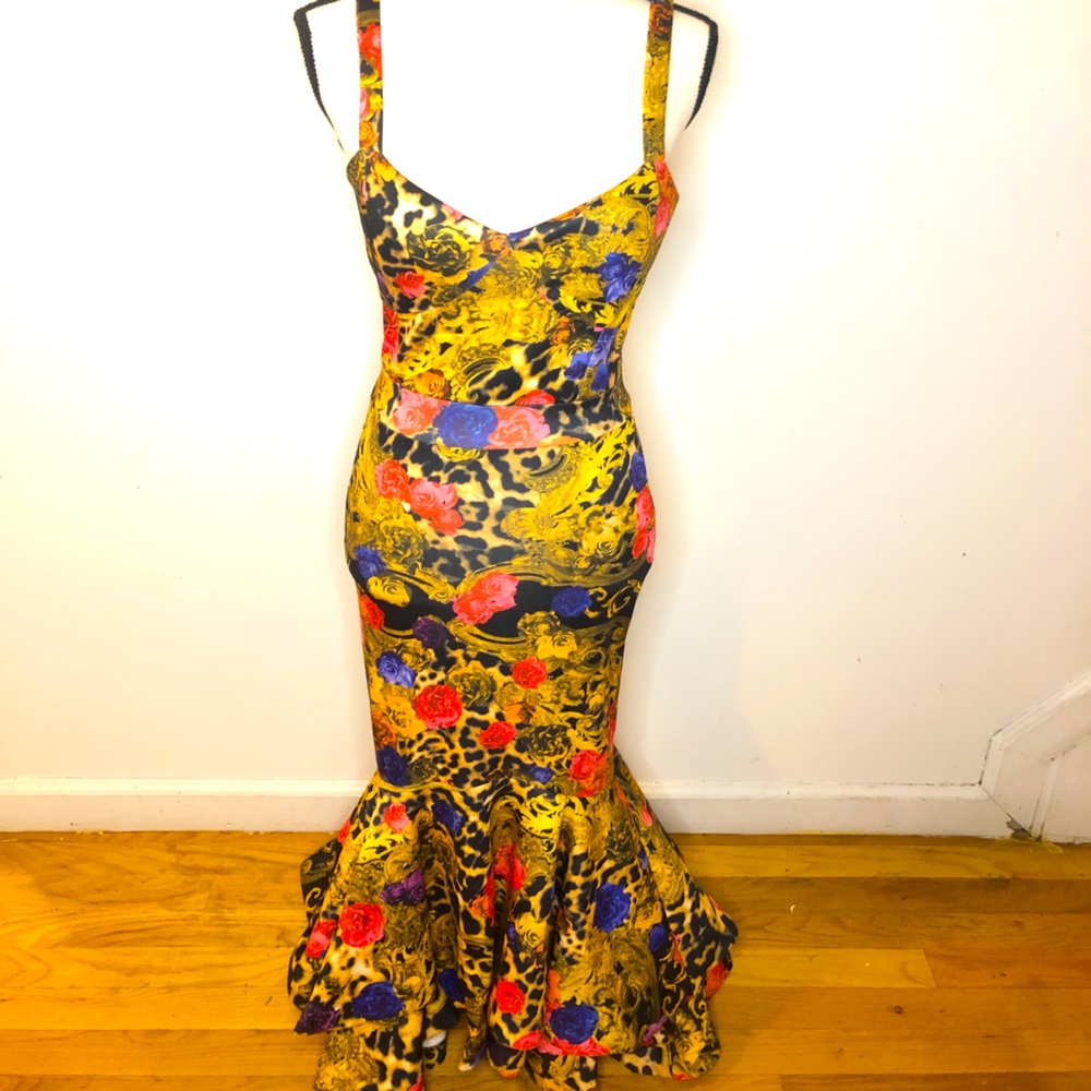 Fashion Nova | Floral Printed Mermaid Gown